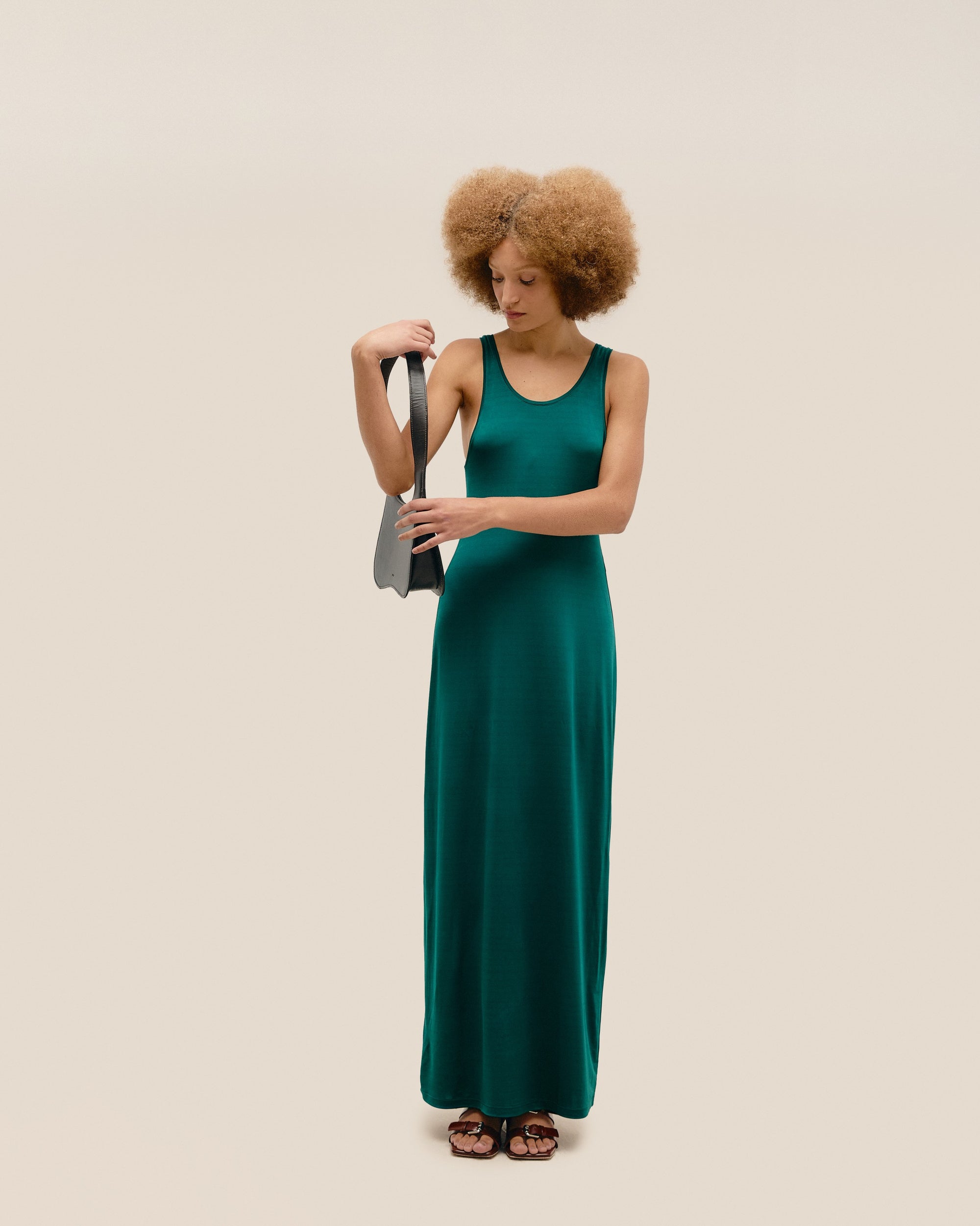 ANA DRESS HARBOR BLUE