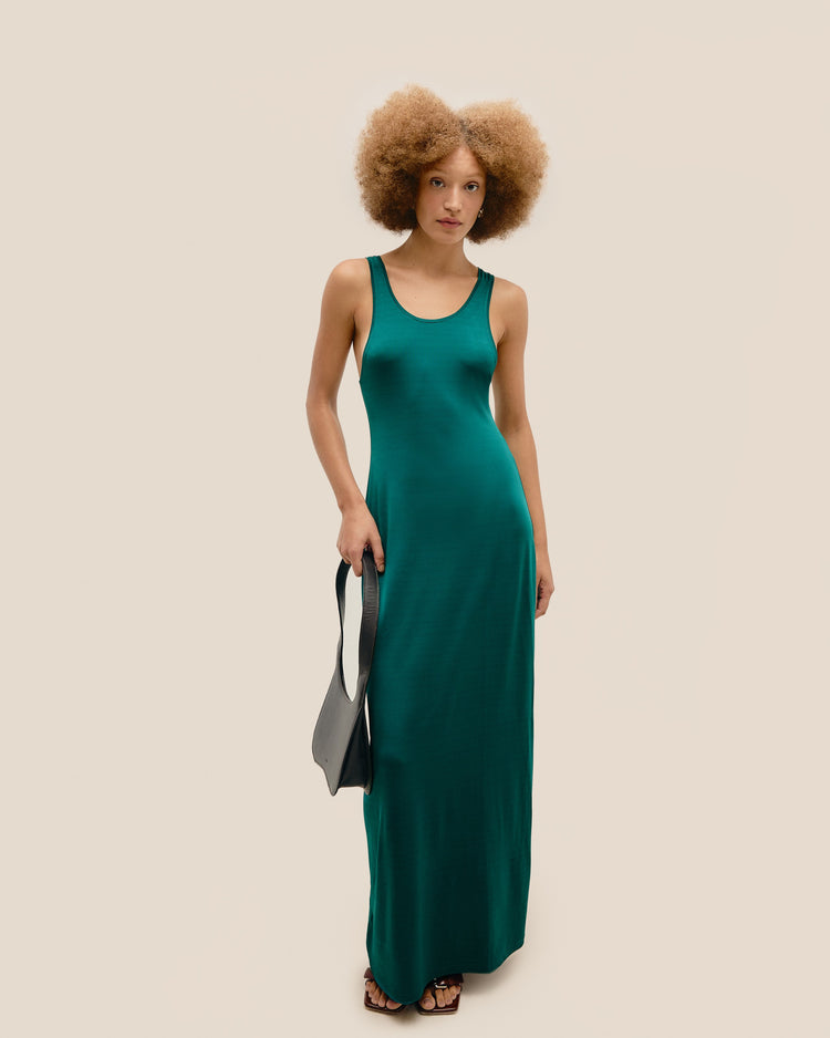ANA DRESS HARBOR BLUE