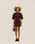 HANNAH KNIT DRESS IN BROWN