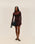 JANE KNIT DRESS, BROWN