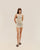 PIPA KNIT DRESS. IVORY