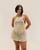PIPA KNIT DRESS. IVORY