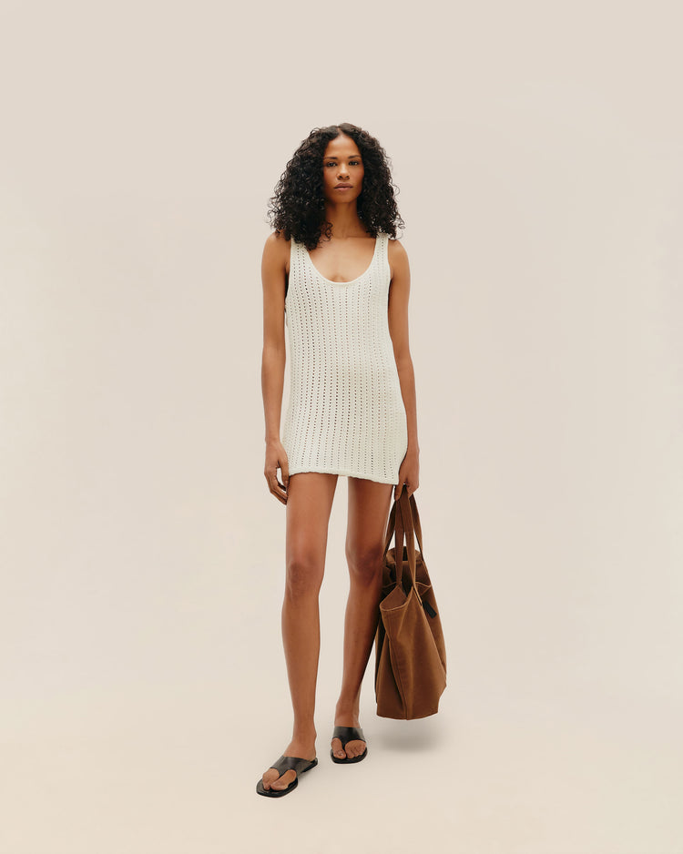 COUCOU KNIT DRESS.