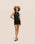 MINI PIA KNIT DRESS BLACK
