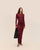 MARSALA KNIT DRESS