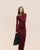 MARSALA KNIT DRESS