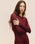 MARSALA KNIT DRESS