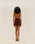 BRAUNA BROWN KNIT PIPA DRESS