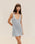 COUCOU KNIT DRESS BARDI BLUE