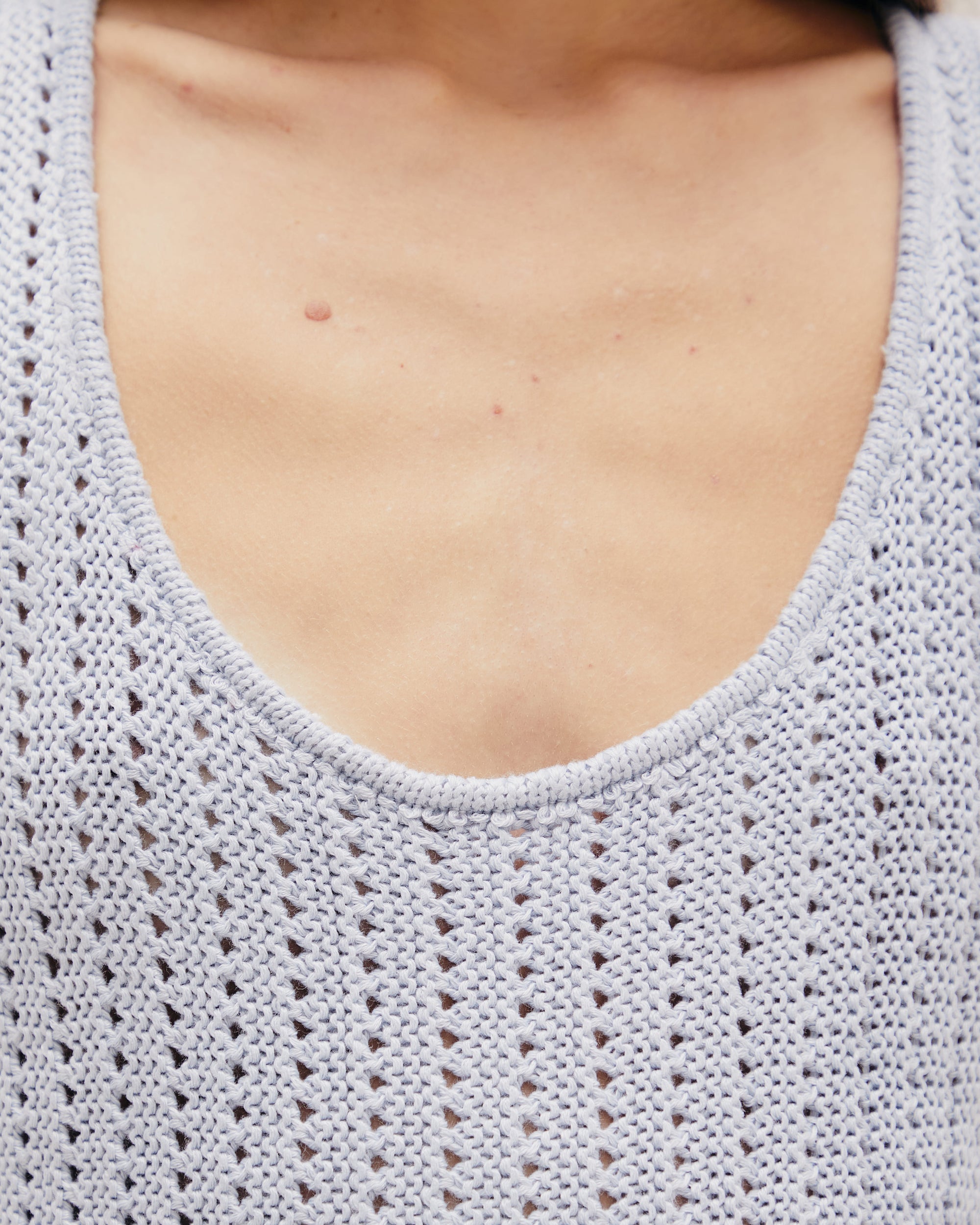 COUCOU KNIT DRESS BARDI BLUE