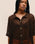 FLORA KNIT DRESS BRAUNA BROWN