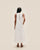 ROBE À DÉCOUPES OFF-WHITE