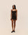 MINI ISLA KNIT DRESS BRAUNA BROWN
