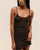 MINI ISLA KNIT DRESS BRAUNA BROWN