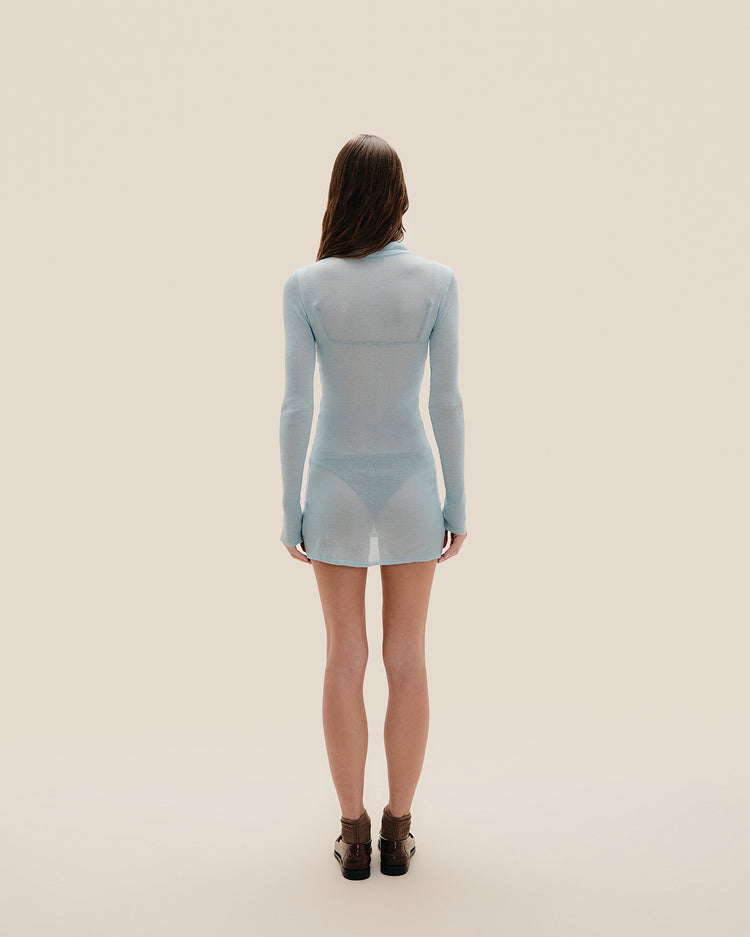 AMELIA KNIT DRESS BARDI BLUE