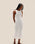 LIZA KNIT DRESS OFF-WHITE