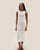 LIZA KNIT DRESS OFF-WHITE