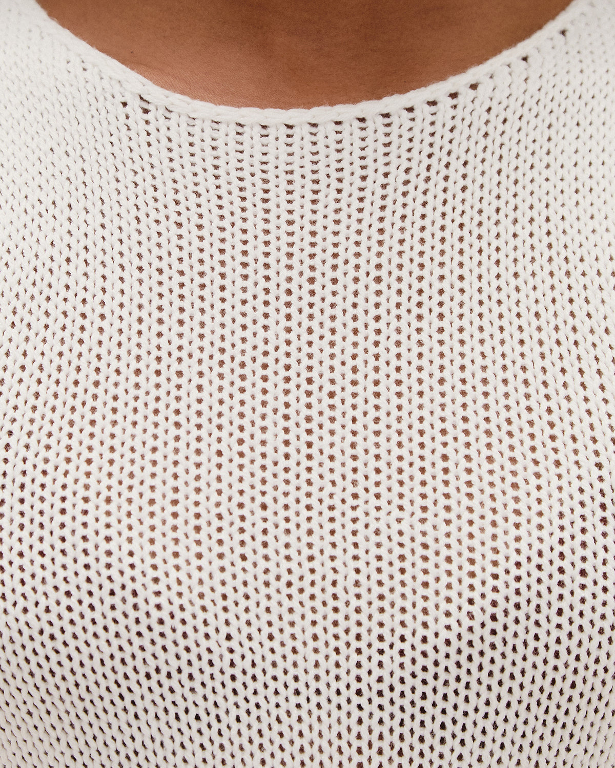 LIZA KNIT DRESS OFF-WHITE