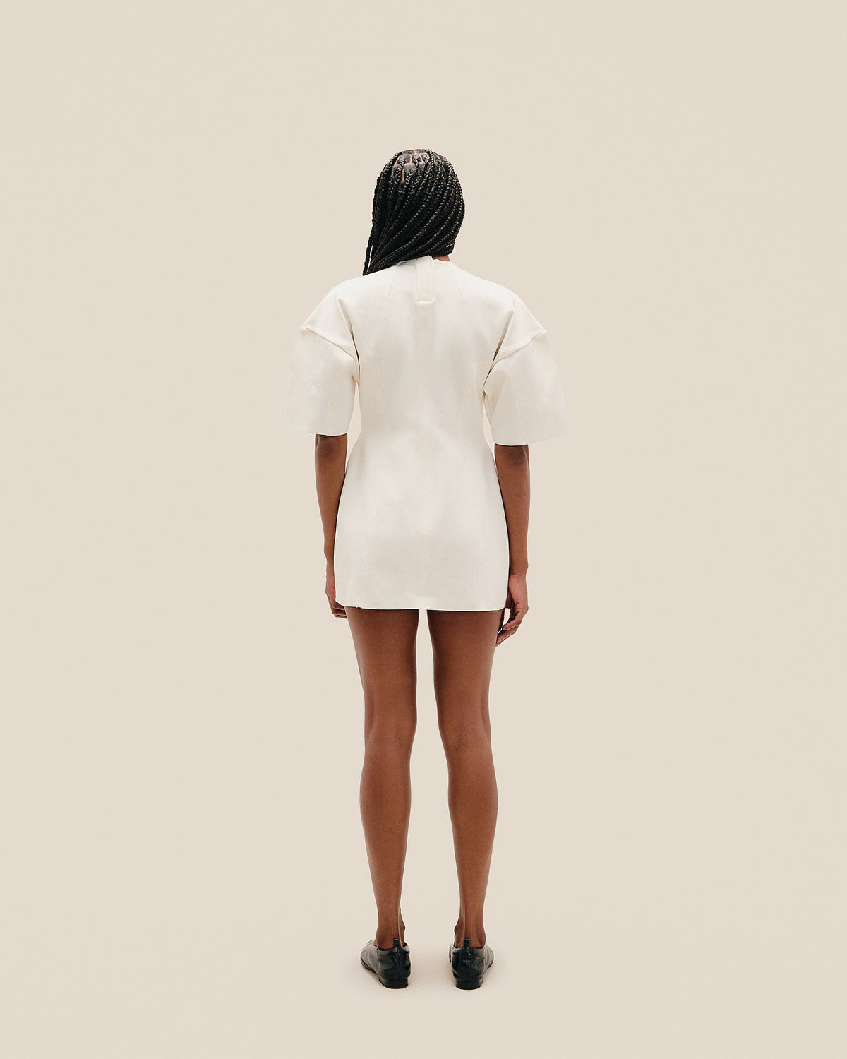 ROBE EN TRICOT HANNAH BLANC CASÉ