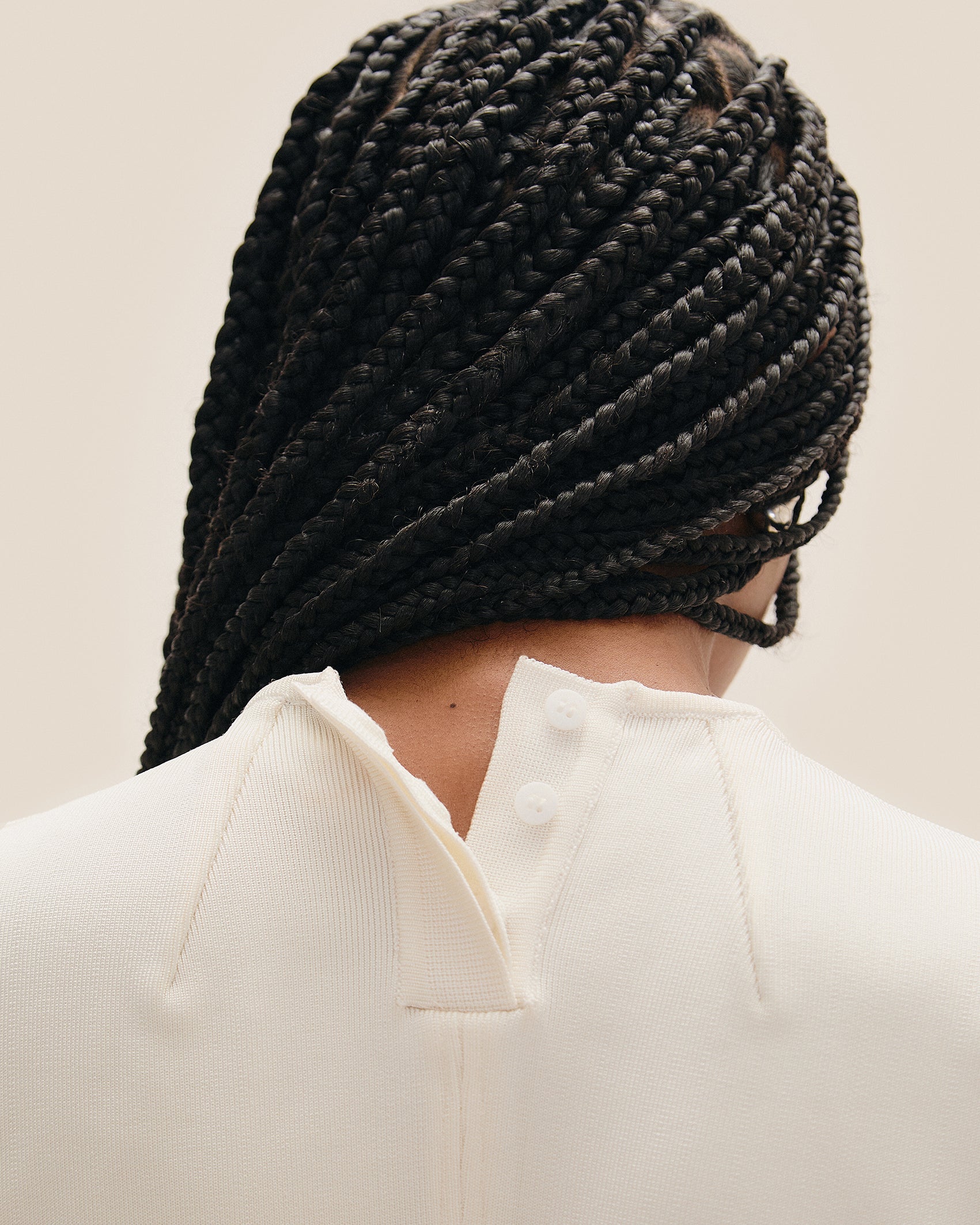 ROBE EN TRICOT HANNAH BLANC CASÉ