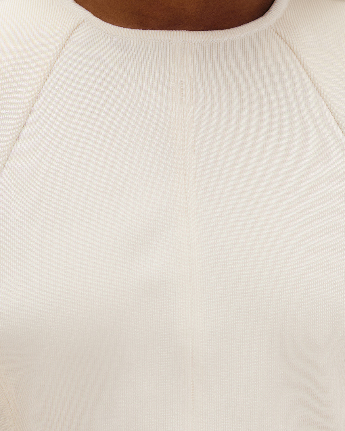 ROBE EN TRICOT HANNAH BLANC CASÉ