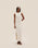NIRVANA KNIT DRESS OFF-WHITE