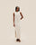NIRVANA KNIT DRESS OFF-WHITE