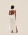 NIRVANA KNIT DRESS OFF-WHITE
