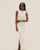 NIRVANA KNIT DRESS OFF-WHITE