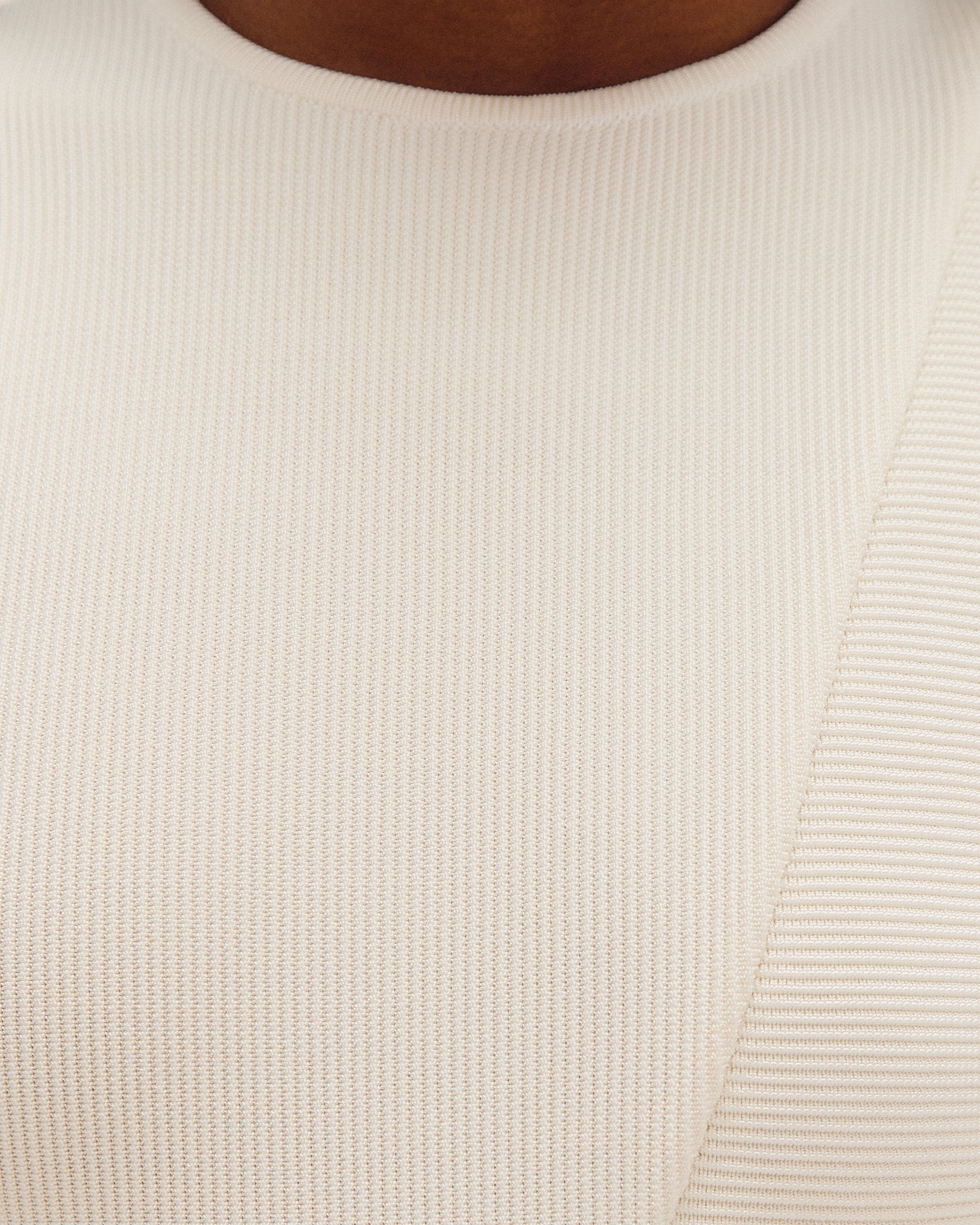NIRVANA KNIT DRESS OFF-WHITE