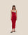 ABITO IN MAGLIA MIDI IVANA ROSSO