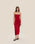 ABITO IN MAGLIA MIDI IVANA ROSSO