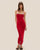 ABITO IN MAGLIA MIDI IVANA ROSSO