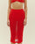 JULIANA SKIRT RED SHIFT