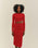 GONNA IN MAGLIA RAQUEL ROSSA