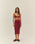 JULIANA SKIRT BORDEAUX