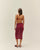 JULIANA SKIRT BORDEAUX