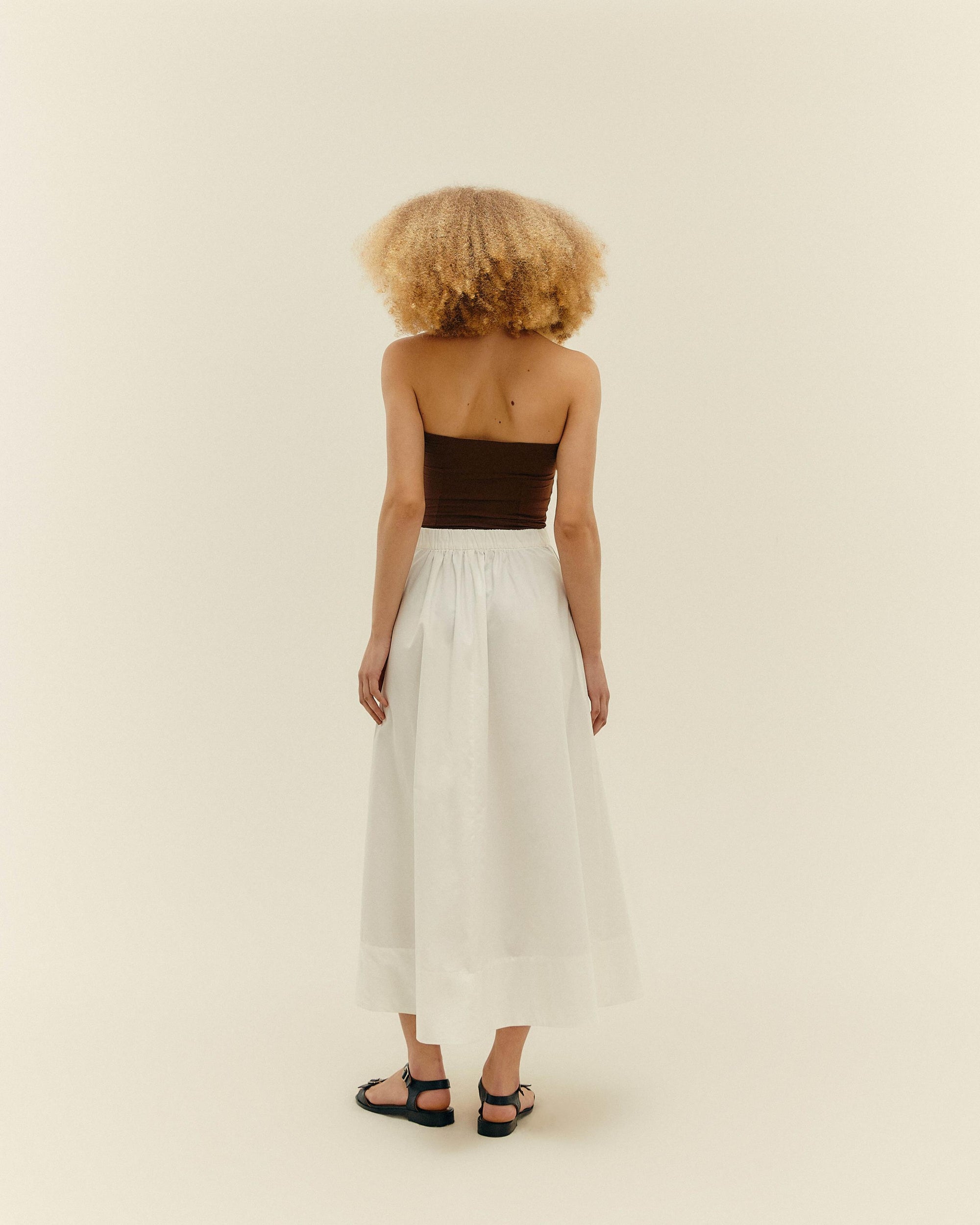 MARIA SKIRT OFF-WHITE