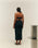KNIT PERLIN SKIRT BLACK