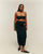 KNIT PERLIN SKIRT BLACK