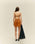 JUPE MINI LUD COULEUR MARRON MOYEN