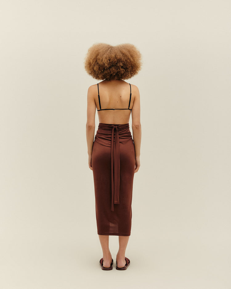 PANNEAUX JERSEY. BRAUNA BROWN