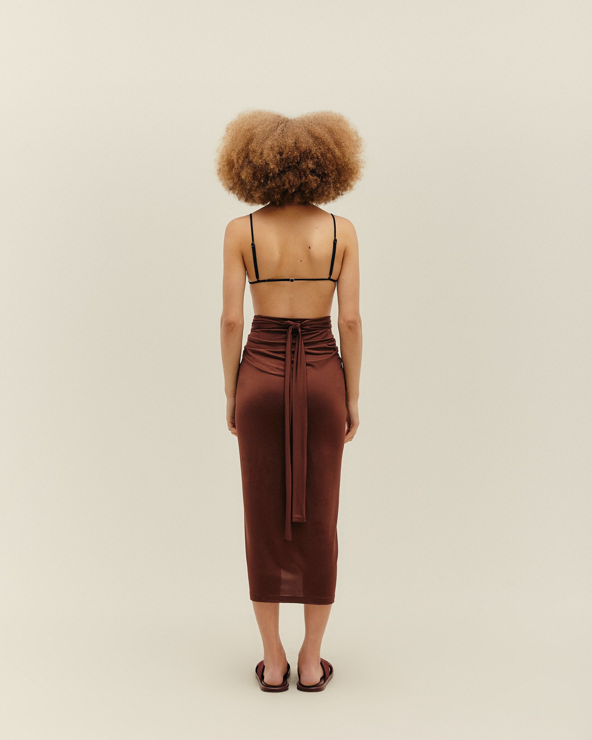 PANNEAUX JERSEY. BRAUNA BROWN