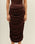 CHEMISE CLEO BRAUNA MARRON