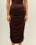 CHEMISE CLEO BRAUNA MARRON