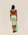 SOFIA KNIT SKIRT CANOAS GREEN