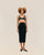 NIE KNIT SKIRT BLACK