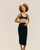 NIE KNIT SKIRT BLACK