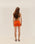 MINI JULIA KNIT SKIRT MANDARINA ORANGE