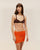MINI JULIA KNIT SKIRT MANDARINA ORANGE